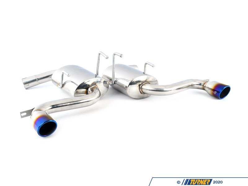 TPCBSMN00 Manzo Stainless Steel Catback Exhaust System Titanium