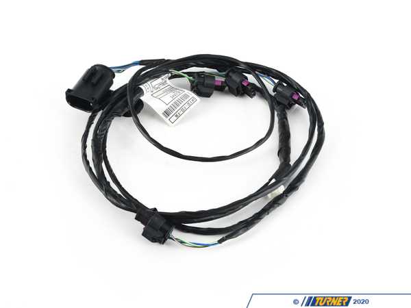 61129337191 - Genuine BMW Set Of Cables, Front Apron - 61129337191 ...