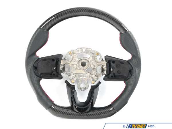 BM152-F5614-CP-R - ECS MINI Cooper Flat Bottom Carbon Fiber Steering ...