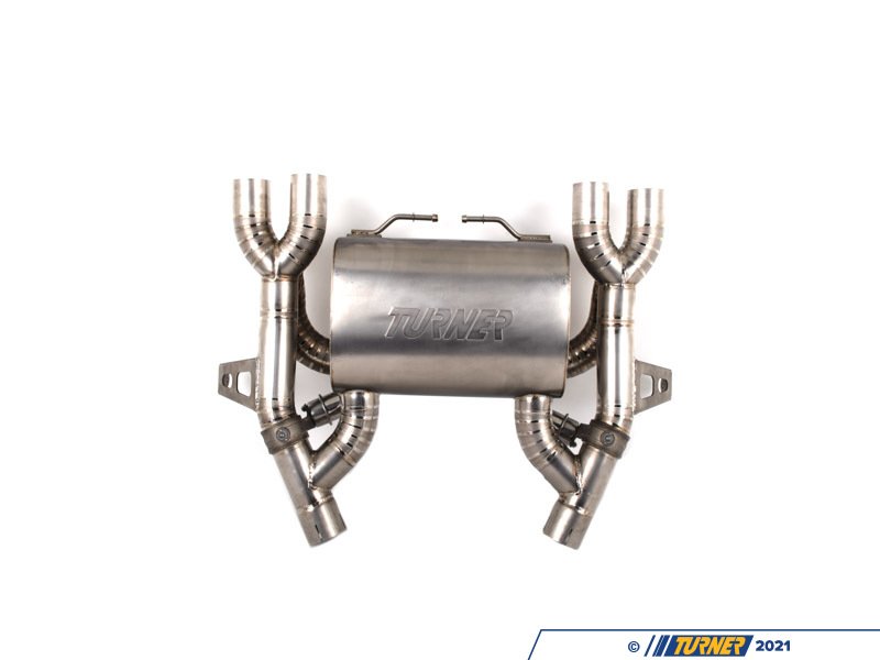 013888LA0102KT1 Turner Motorsport Titanium Valved Axle Back Exhaust