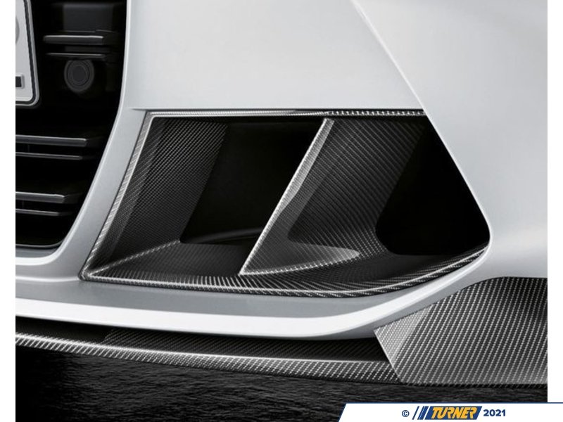 Front Bumper Vent Grill Air Duct Grille Cover Black For BMW G80 M3 G82 G83 M4 US