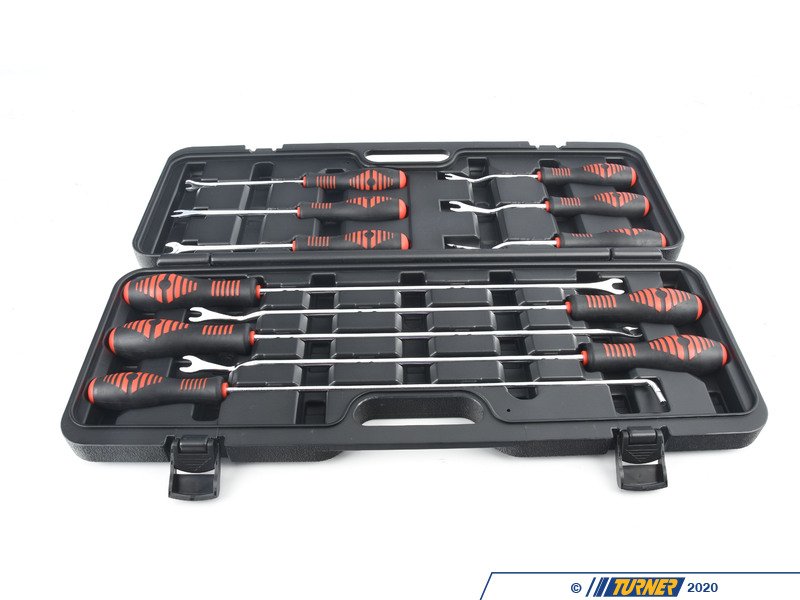 LCB174SCH Plastic Fasteners Removal Tool Set Of 11 Turner Motorsport