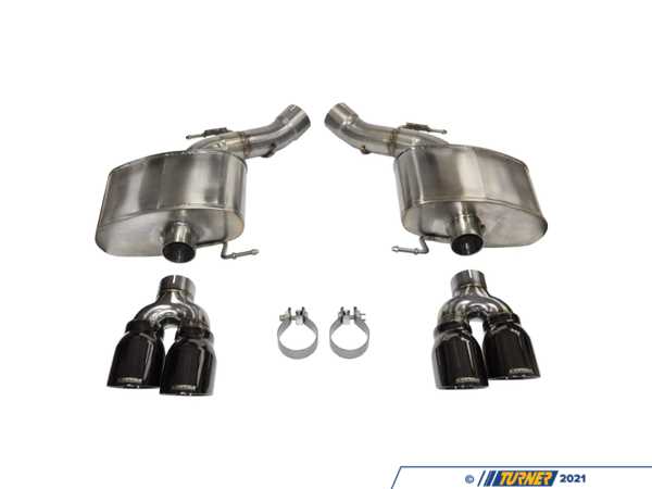 Corsa C5 Sport Axle-back Exhaust System - Black | 1997-2004 Chevy Corvette (14111BLK) main image 0
