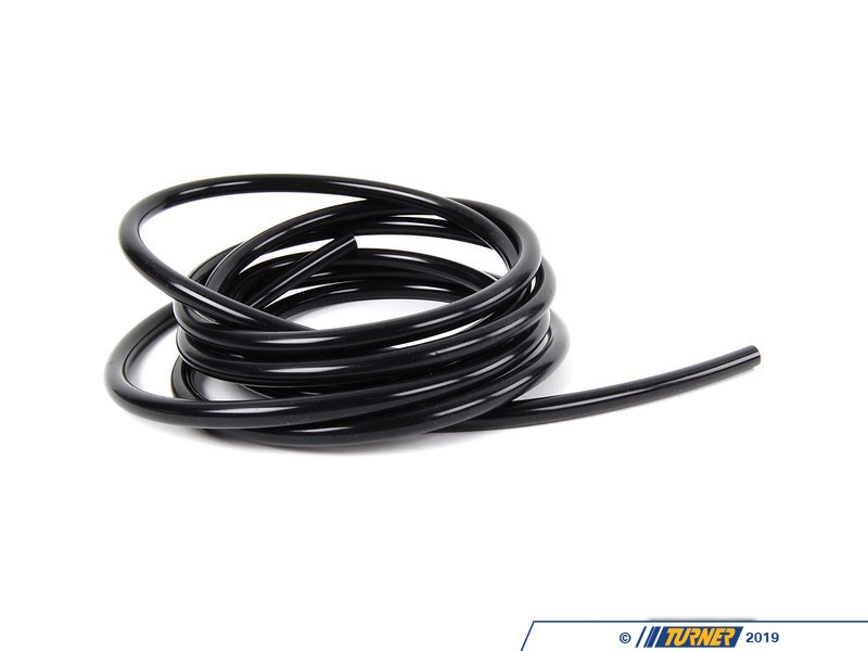 vc04b 4MM Silicone Vacuum Hose Black 9 Feet Turner Motorsport