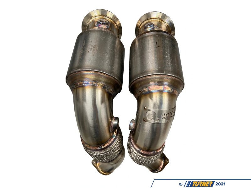 11081 Active Autowerke Downpipes With Gesi Cats G05/G06 N63B