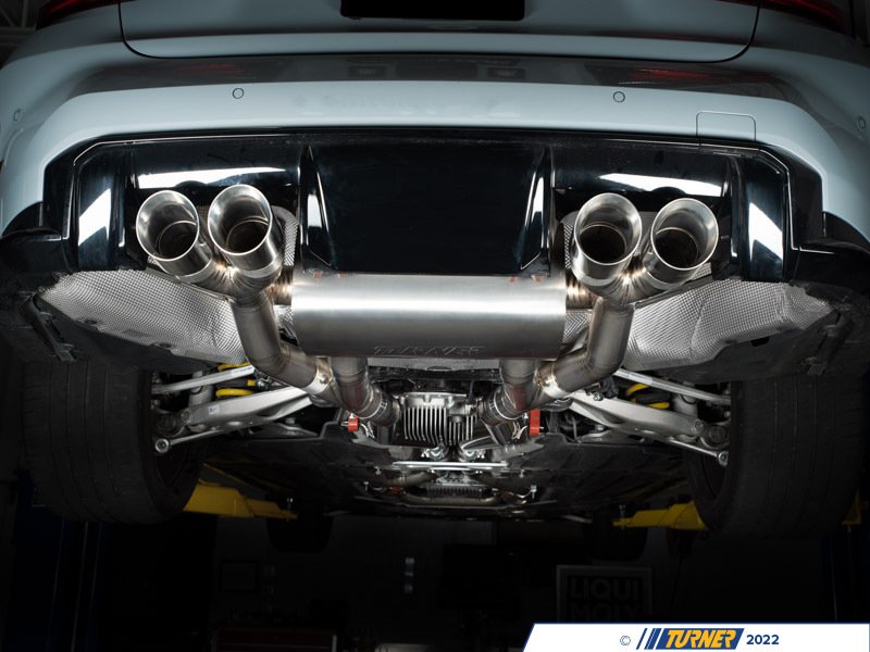 008621LA - Turner Titanium Valved Catback Exhaust - G80 M3, G82 M4 ...