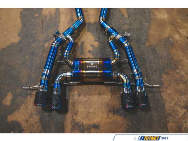 G8xVLVTTMBRN - Valvetronic Valved Cat-Back Titanium Exhaust With Burnt ...