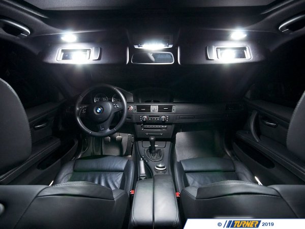 RONSHIN 23pcs White Car Dome Map Reading LED Interior Light for BMW E90 E92 E93 M3 2006-2011 Canbus