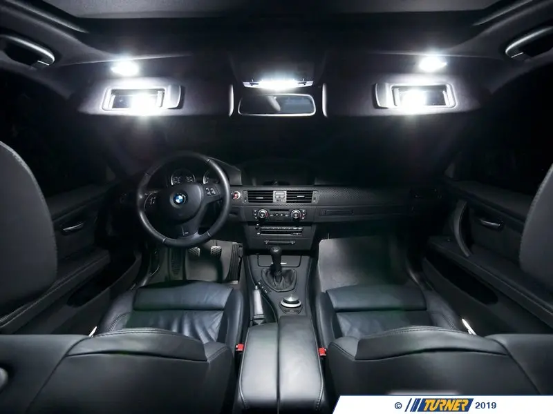 10 LEDs LED White Lights Interior Package Kit For BMW Z4 E85 2003-2008