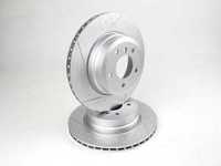 Dimpled & Slotted Brake Rotors - Rear - E82 135i