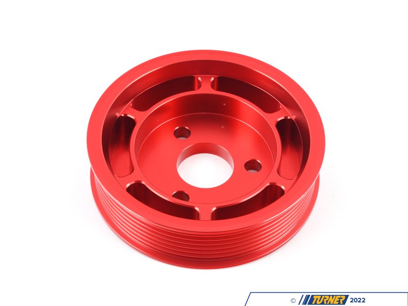 N54PSPULLEYRED VTT Billet N5X Power Steering Pulley Anodized Red