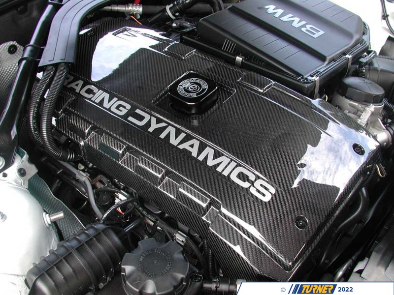 1317454020 Racing Dynamics Carbon Fiber Engine Cover N54 Turner