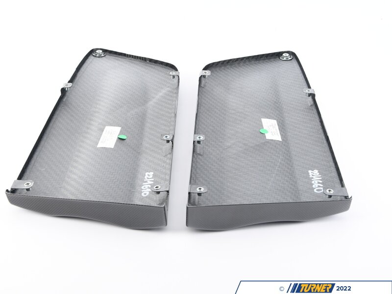 E46PP01 BMW M3 E46 CSL Carbon Fiber Door Panels Inserts Matte