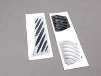BMW Performance Aluminum Pedal Set - Auto/Steptronic Transmission