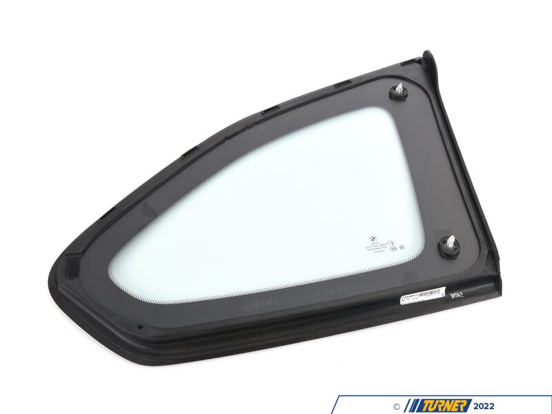 51337349647 Genuine BMW Side Window, Rigid, Rear Lef 51337349647