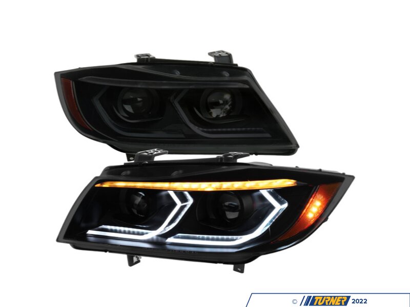 2LHPE9005SMG2RS LED Dual Projector Headlights 611 E90 3 Series