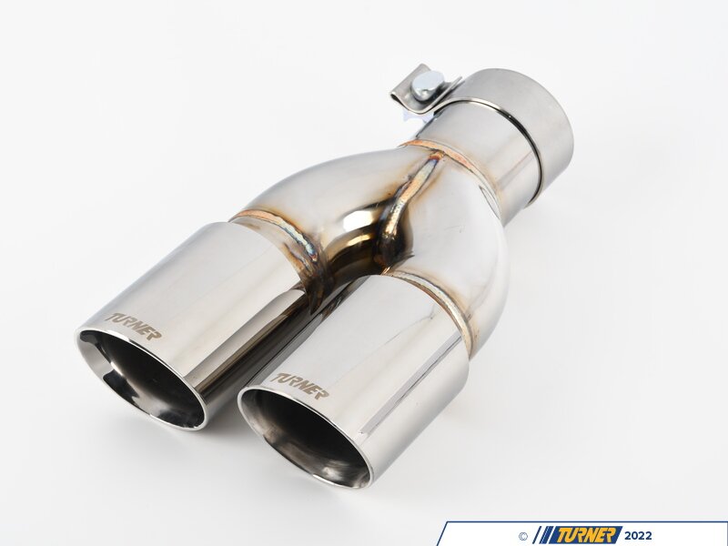 3.5" Double Wall Dual Exit Tips | Nameless Performance