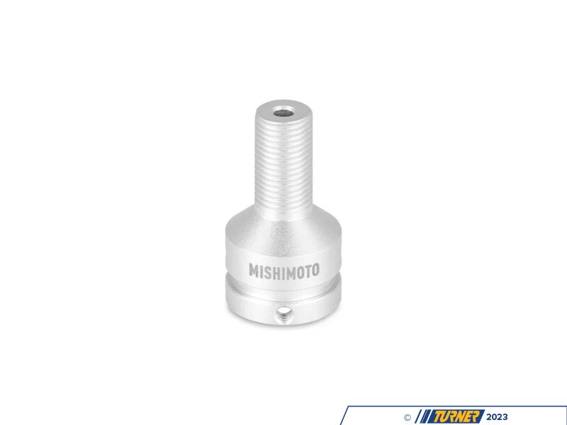 MMSKADAPBMWSL Mishimoto NonThreaded Shift Knob Adapter Silver