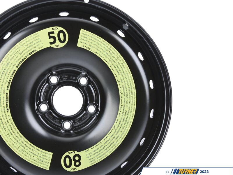 36115A062D8 Emergency Compact Steel Wheel Spare Turner Motorsport