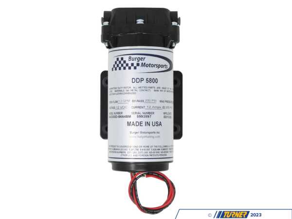 BMSDDP5800 - BMS DDP5800 Water/Methanol Injection Pump | Turner Motorsport