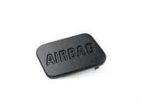 SRS Airbag Door Emblem - Black - Left - E36, Z3