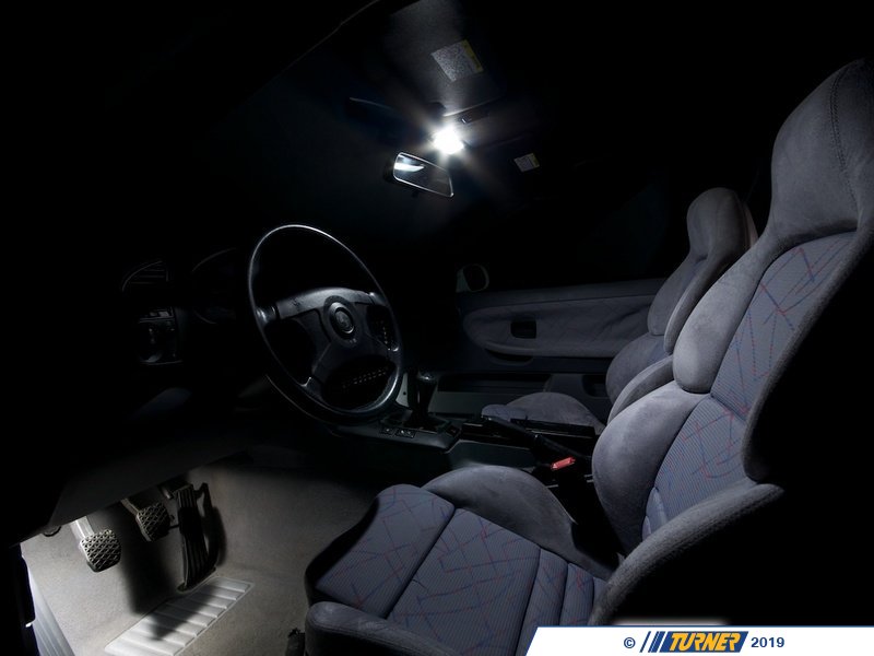 E36 White LED Interior lighting kit 11x BMW 3 Series