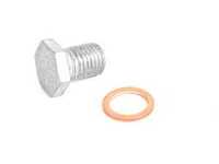 Genuine BMW Oil Drain Plug with Washer- E8X F22/3 F8X E30 E36 E46 E9X F3X E12 E28 E34 E39 E6X F07/10/11 G30/1 E24 F06/12/13 E32 E38 F01/02 F48 G01 F25/26 F15/16 E7X