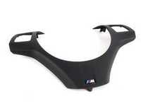 Genuine BMW Steering Cover, M Steering Wheel, Bla 32307845940