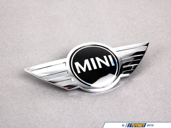 51147026184 - Genuine MINI Cooper Hood Emblem | Turner Motorsport