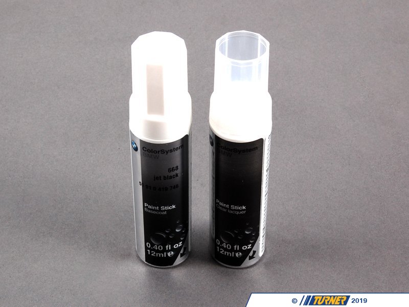 51910419746 Genuine BMW Touch Up Paint Jet Black Ii (color Code 668