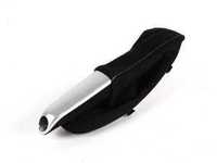 Parking Brake Handle/Boot - Alcantara/Aluminum - E9X 3 Series