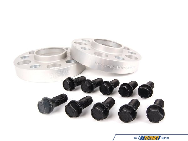 H&R H&R 25mm Bolt-On Wheel Spacers with Mounting Bolts - E70 X5M, E71, F02, F10, F06/F13, F25, F30 50757254