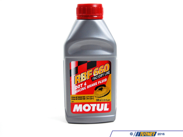Motul MOTUL RBF 660 Racing Brake Fluid (DOT4) - 500ml Bottle RBF660