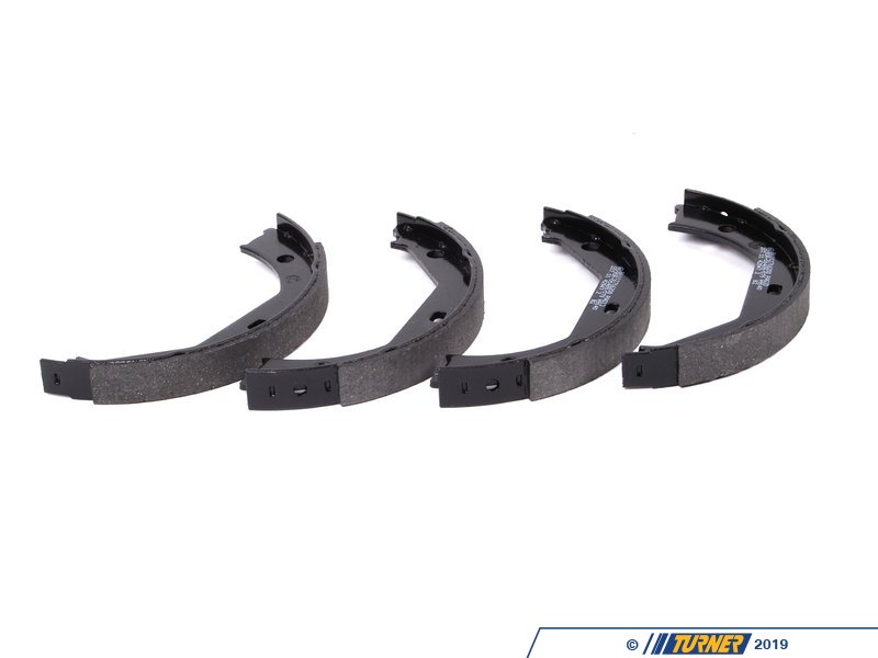 34416761292 Parking Brake Shoe Set E46 325xi, 330i/ci/xi, E39, E9X