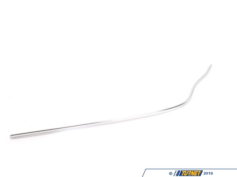 51311884410 Rear Lower Windshield Chrome Lockstrip E30 thru 1987