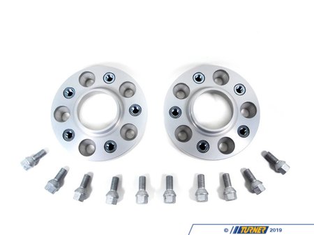 5075725 - H&R 25mm Bolt-On Wheel Spacers for most BMW 5-Lug (Pair