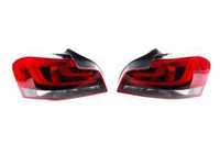 Genuine European BMW Black Line LED Tail Light Set - 63212225282 - E82 E88