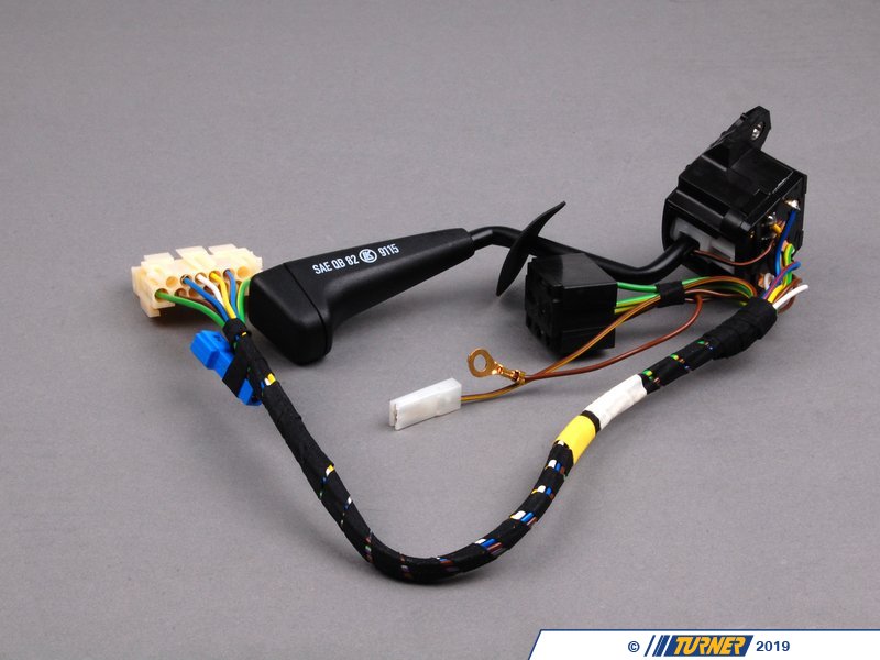 61311377966 - Genuine BMW Turn Signal Stalk With Wiring Harness - E24