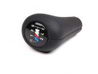 Manual BMW Shift Knob - M Logo Weighted Anatomic - with 6 Speed Pattern