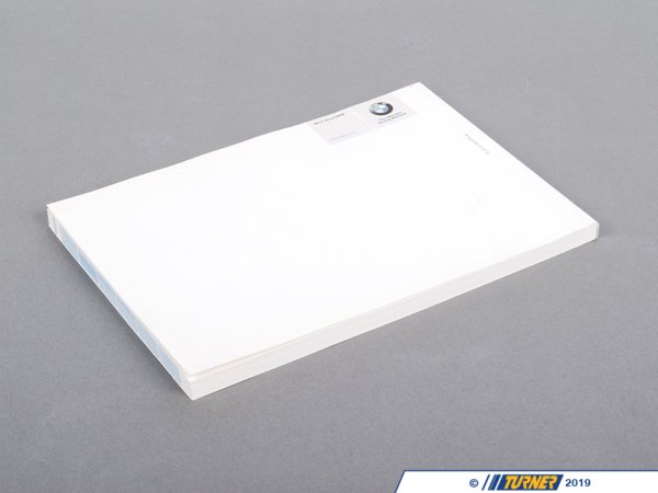 01410156818 - Genuine BMW Owners Manual - E39 525i 530i 540i | Turner