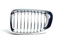 Kidney Grill - Chrome - Left - E46 323Ci, 325Ci, 325Ci, 330Ci, M3
