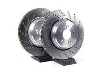 Rear Brake Rotors - Pair (370x24)