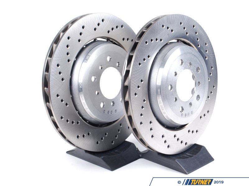 Details about  / SP Front Rotors for 1989 COLT w// Rear Disc BrakesDrilled Slotted F30-2124-P