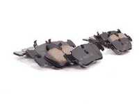 Akebono Front & Rear Euro Ceramic Brake Pad Kit -- E46 323i