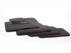 Set of 4 BMW Carpeted Floor Mats 325xi 330xi Sedan /& Wagon BLACK 82110026591