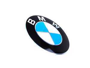 BMW Hub Cap 58mm Wheel Badge Flat Self Adhesive GENUINE