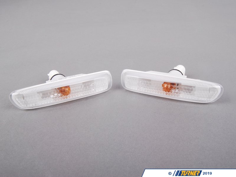 82190006736KT Genuine BMW Clear Front Turn Signal & Clear Side Marker