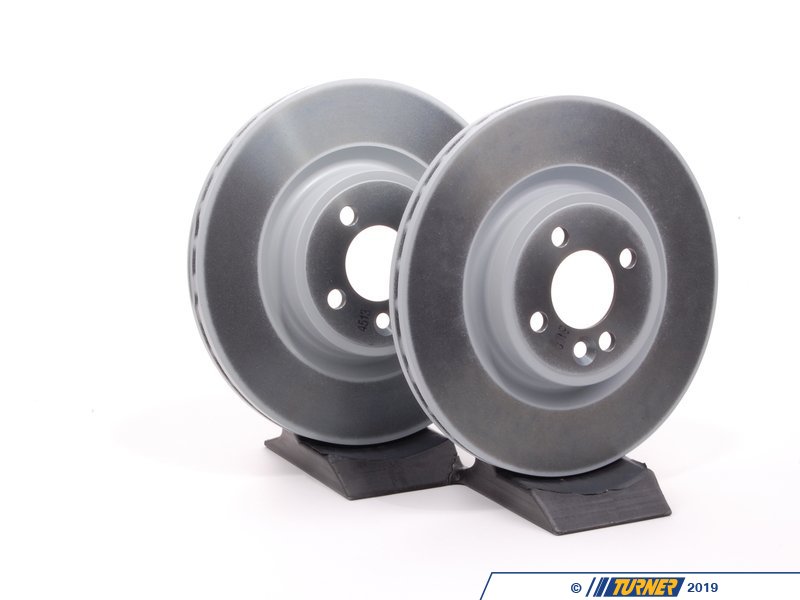 thumbnail image 2 of HP Front Brake Disc Rotors For Mini Cooper R56 R57 R58 R59 2008-2019 – 280mm Geomet Coated 2 of 6