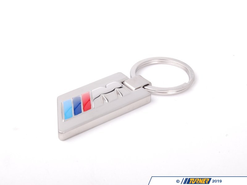 Genuine BMW M Stainless Steel Key Ring Pendant Nr 80272410928 UK