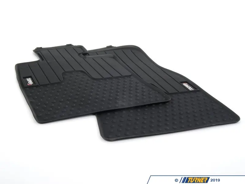 Genuine MINI All Weather Front Floor Mats R56,R57,R58,R59 from 07/11 51472243913